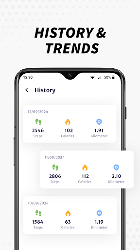 Screenshot Pedometer For Weight Loss