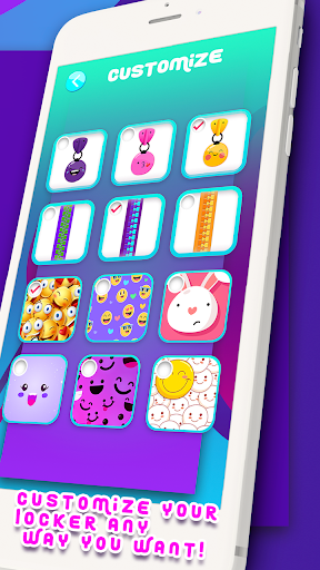 Emoji Zip Lock Screen