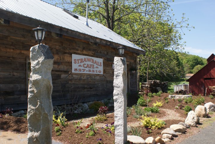 Strawbale in Summertime, also home of Hanging Mountain Farm and the Aloisi Maple Sugar Shack that produce their own Maple Syrup.