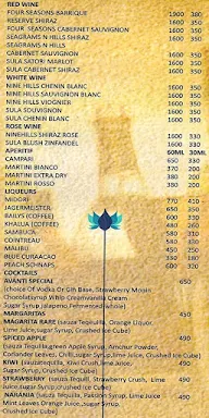 Avanti menu 8