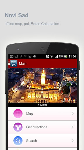 Novi Sad Map offline