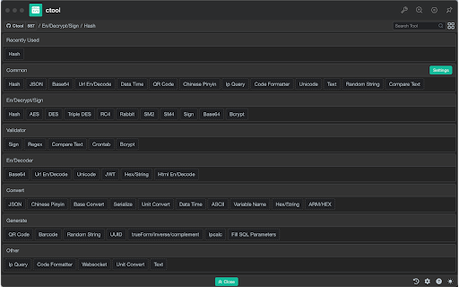 Ctool Commonly Used Software Development Tools