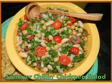 Summer Chillin' Chickpea Salad