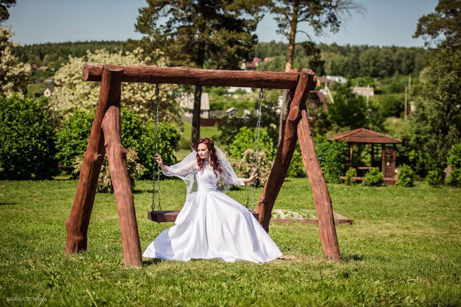 Wedding photographer Marina Zenkina (marinazenkina). Photo of 12 June 2018