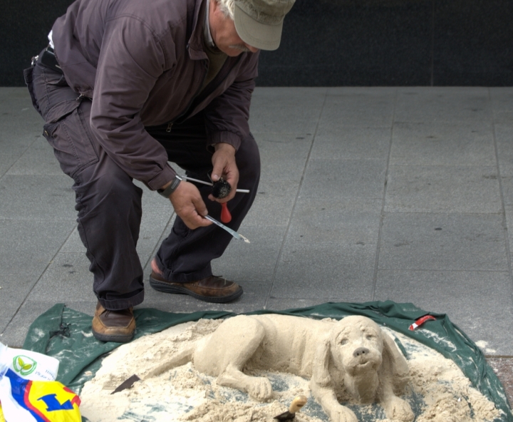 CUCCIOLO DI SABBIA di dona