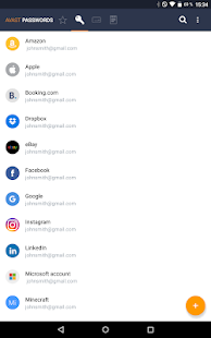 Avast Passwords Screenshot