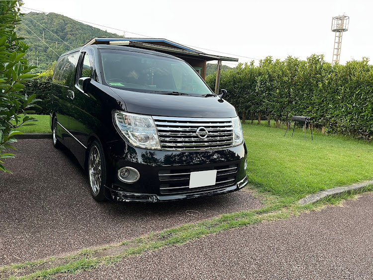 エルグランドの海と愛車・夏のドライブ・温泉・朝日・キャンプに関するカスタム事例の投稿画像6枚目