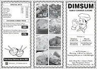 Dimsum Family Chinese menu 1