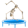 Skeleton Ragdoll, Trampoline icon