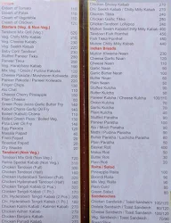 Ratna Family Restaurant & Bar menu 7