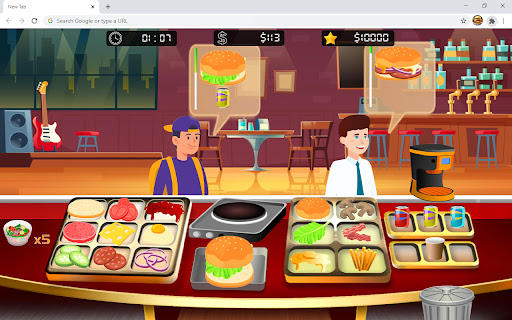 Burger Restaurant Simulator