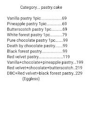 The Cake Deluxe menu 7