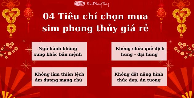 Chia sẻ kinh nghiệm chọn mua sim phong thủy giá rẻ