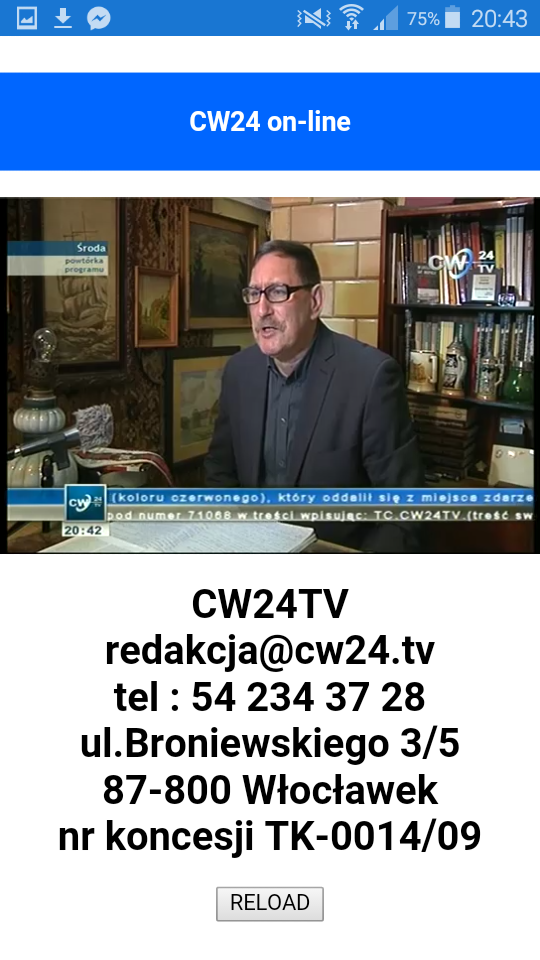 CW24TV Screen 3