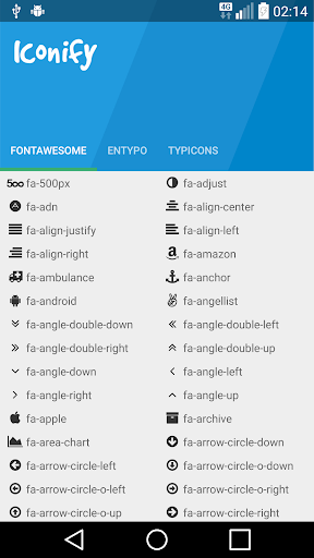 Iconify library demo