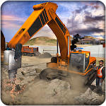 Cover Image of Baixar Sand Excavator Crane Simulator 3D – Stone Cutter 1.0.3 APK