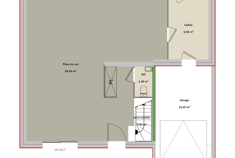  Vente Terrain + Maison - Terrain : 511m² - Maison : 115m² à Pecqueuse (91470) 