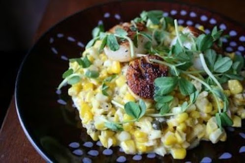 Click Here for Recipe: Creamed Corn and Scallops