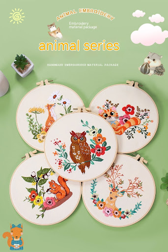 Title 8, Handmade Embroidery Material Package featuring ...