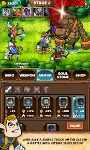 Hero's Fate : RPG Clicker 1.0.5 APK + Mod (Unlimited money) untuk android