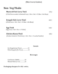 The Iind Innings menu 4