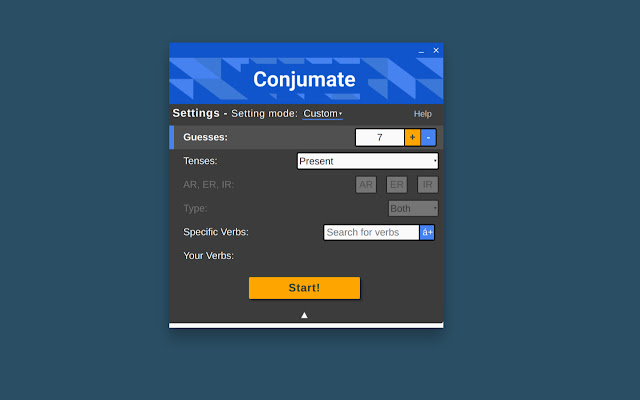 Conjumate chrome extension