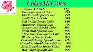 Cakes Hi Cakes menu 3