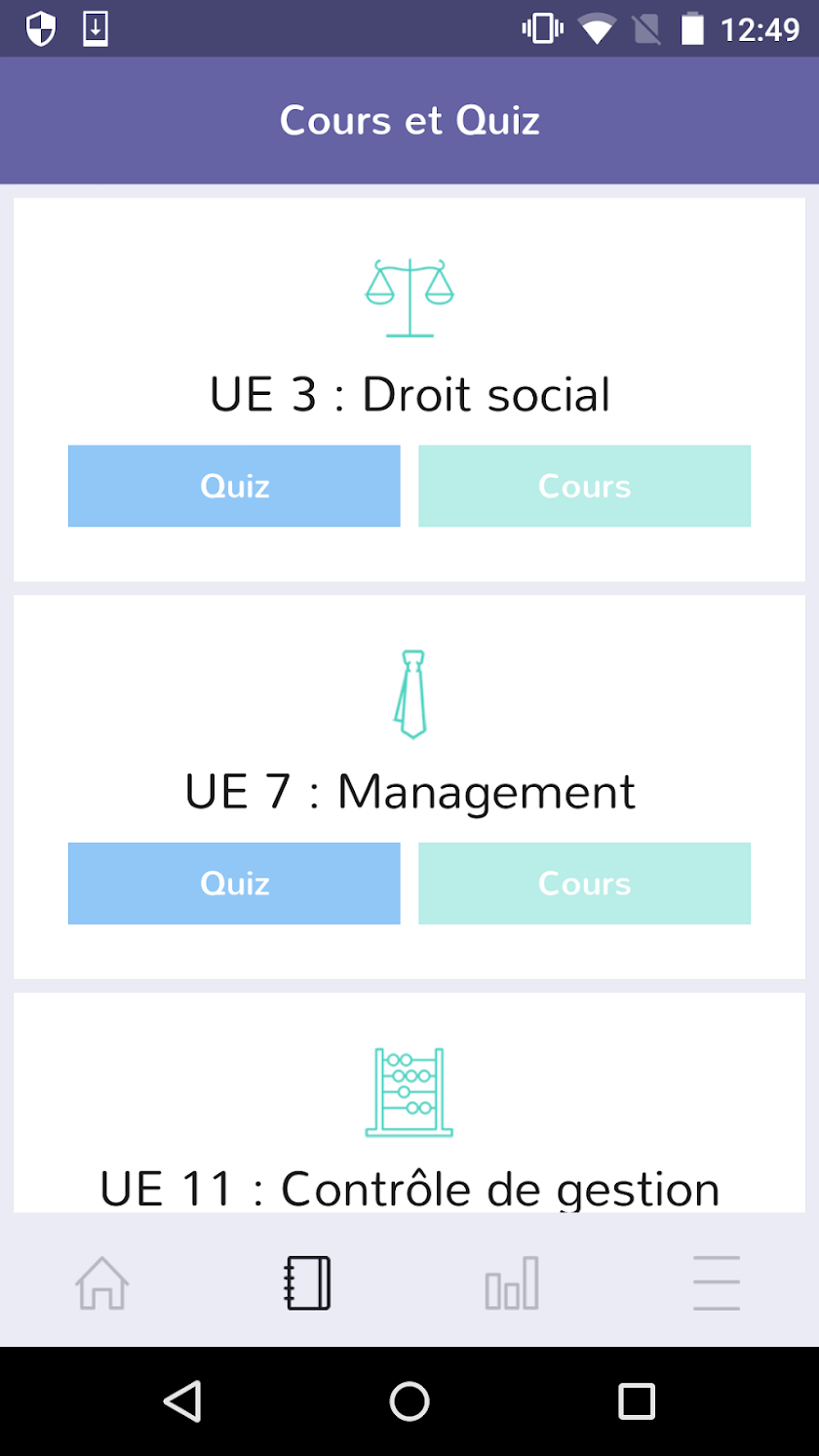 DCG - Comptabilité &amp; Gestion Screen 1