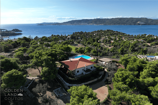 Villa with pool and sea view in this luxury villa for sale in Kranidi ($1,676,109 - 110 m²)