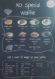 XO Belgian Waffle menu 3