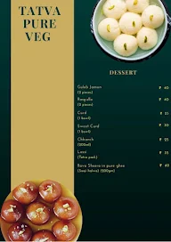 Tatva Pure Veg menu 1