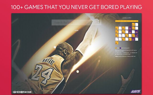 Lakers Wallpaper HD Custom New Tab