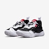 jordan delta 2 black / off noir / white / university red