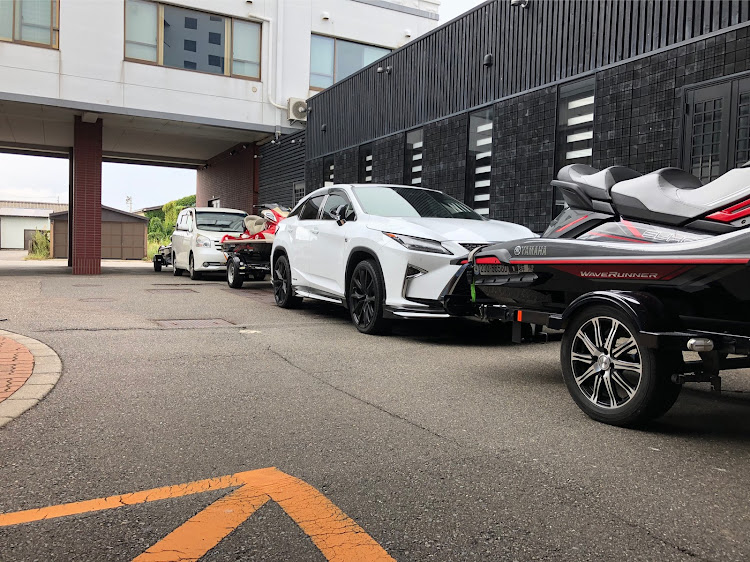 RXのジェットスキー・牽引・新潟・モデリスタ・トランクスポイラーに関するカスタム事例の投稿画像1枚目