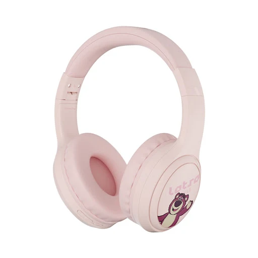 Tai nghe Bluetooth Disney QS-H2 - Pink