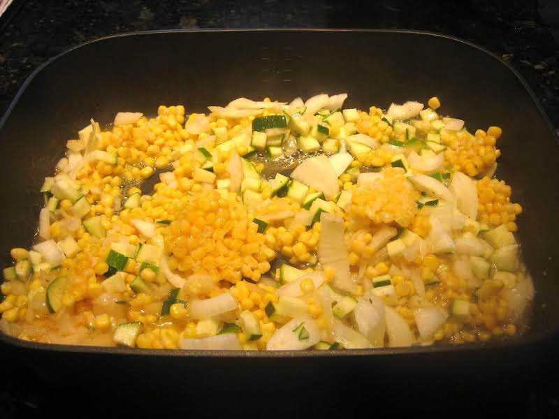 Creamy Corn & Zucchini