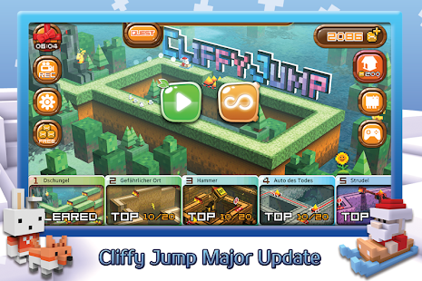 Cliffy Jump : Heroes never die Screenshot