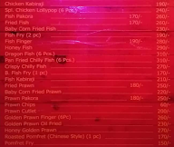 Hotel Taaj menu 3