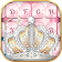 Clavier Couronne Bleu Rose icon