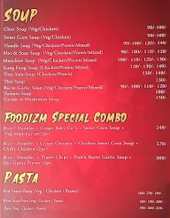 Foodizm menu 3