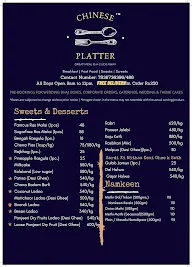 Chinese Platter menu 4