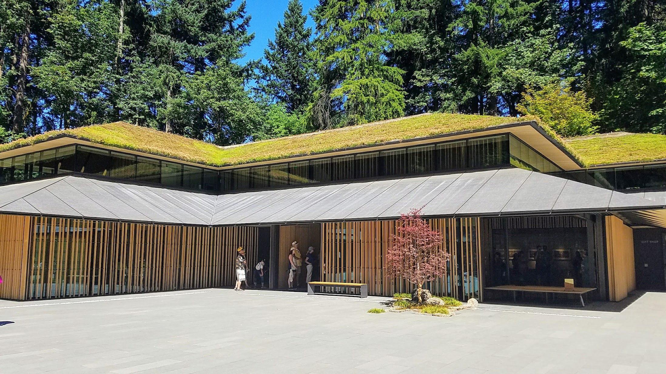 The new Cultural Crossing Village you can see while visiting the Portland Japanese Garden