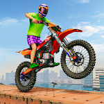 Cover Image of Télécharger Trail Bike Racing Tricky Moto Bike Stunt Games 22 APK