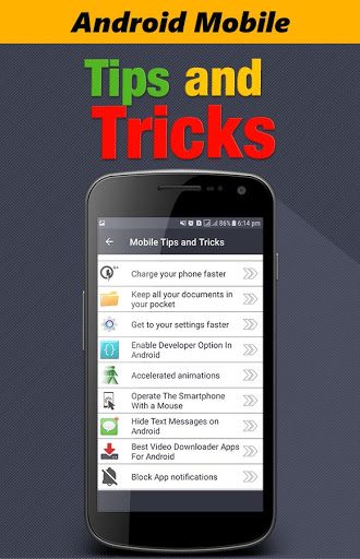 Screenshot Mobile Tips & Tricks: Android