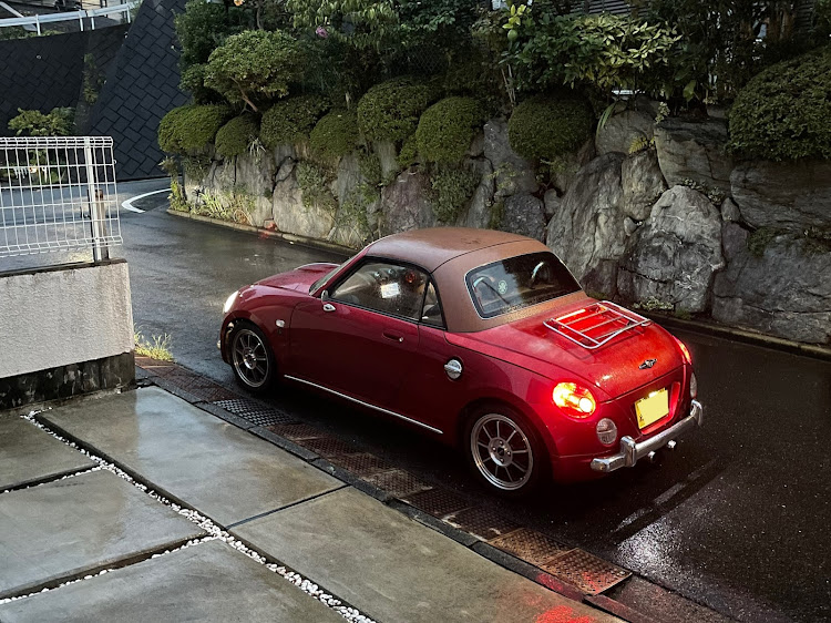 コペンの9月もよろしくお願いします。・雨だけど・カーシェア・ドライブに関するカスタム事例の投稿画像1枚目
