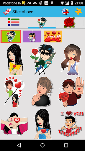 Valentines Stickers