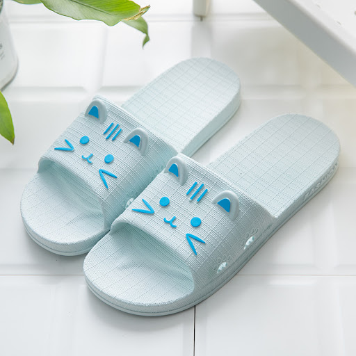 Title 3, Cute Cartoon Female Sandals and Slippers for Ba...