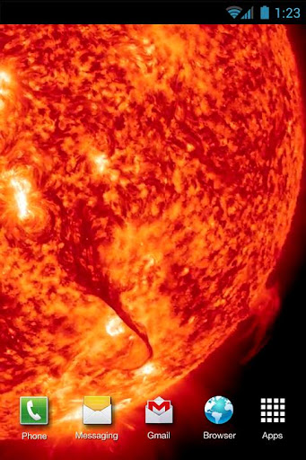 Solar Explosions LiveWP