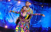 DJ Fresh and Unathi had lots of fun on 'Idols SA'.