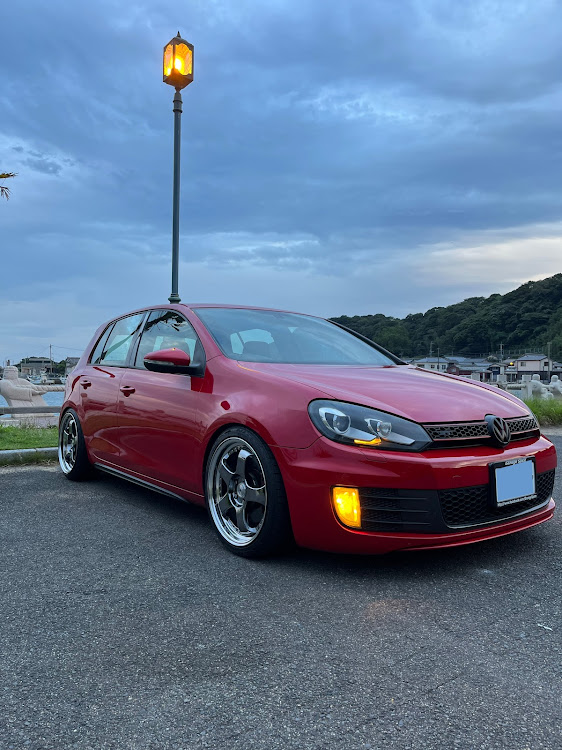 ゴルフ6 GTIの黄色フォグしか勝たんに関するカスタム事例の投稿画像1枚目